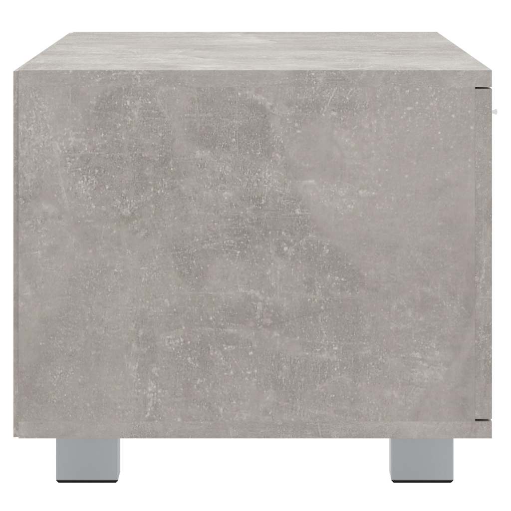 TV Cabinet Concrete Grey 120x40,5x35 cm Engineered Wood
