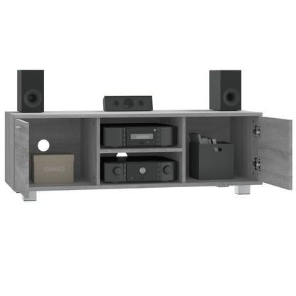 TV Cabinet Grey Sonoma 120x40.5x35 cm Engineered Wood