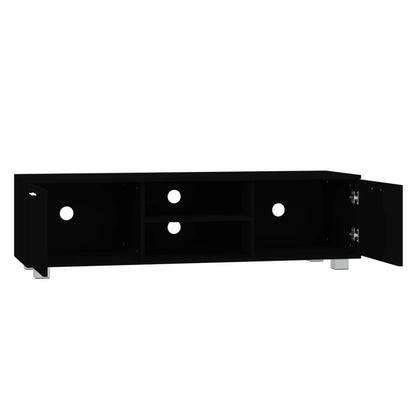 TV Cabinet Black 140x40.5x35 cm Engineered Wood