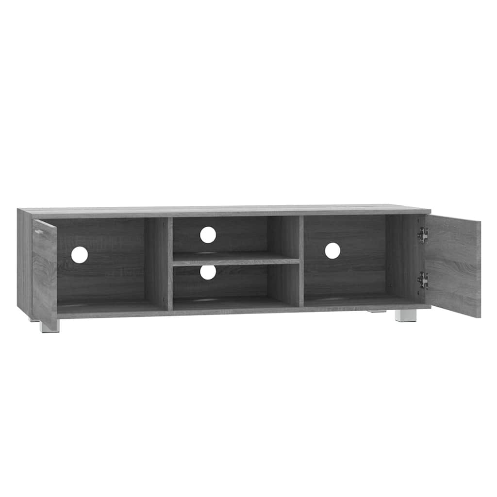 TV Cabinet Grey Sonoma 140x40,5x35 cm Engineered Wood