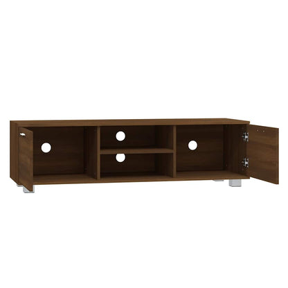 TV Cabinet Brown Oak 140x40,5x35 cm Engineered Wood