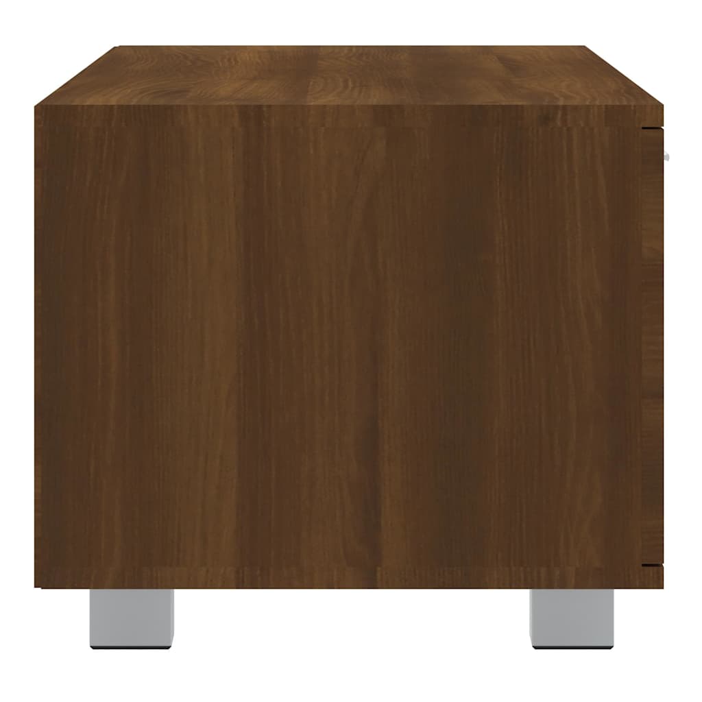 TV Cabinet Brown Oak 140x40,5x35 cm Engineered Wood