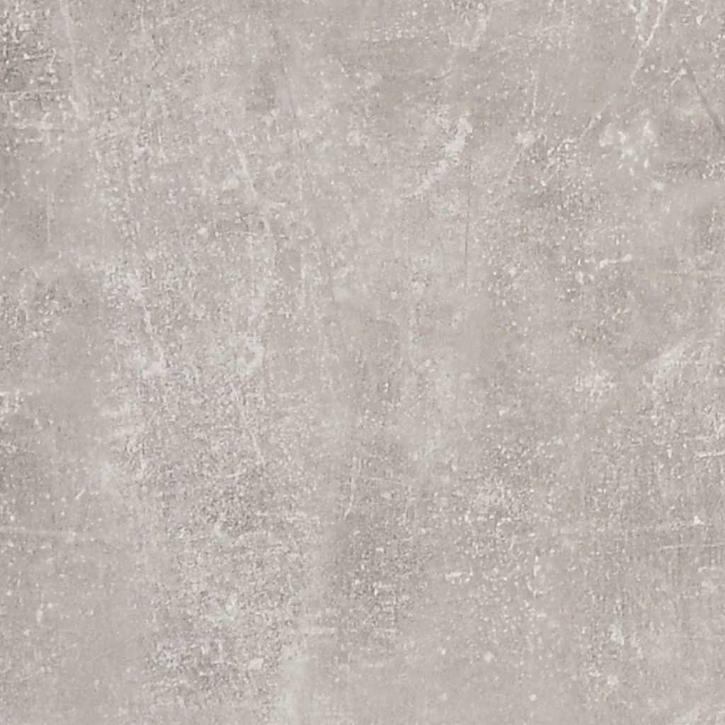 Shoe Cabinet with Mirror 3-Layer Concrete Grey 63x17x102,5 cm