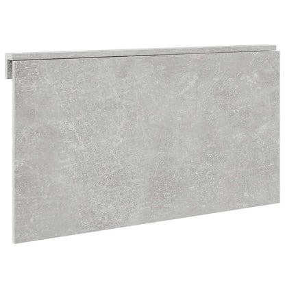 Folding Wall Table Concrete Grey 100x60x56 cm Engineered Wood