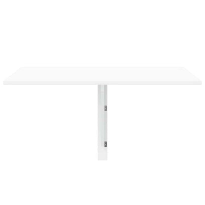Folding Wall Table High Gloss White 100x60x56 cm Engineered Wood
