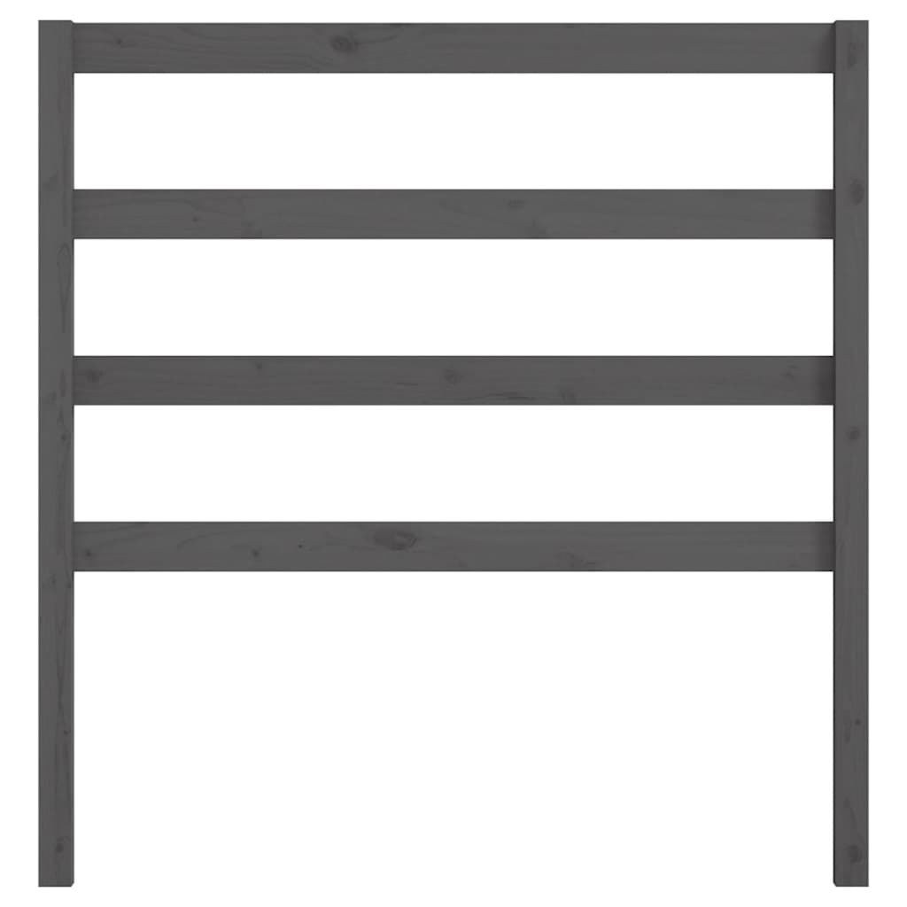 Bed Headboard | Grey | Solid pine wood | Stylish Design | Bed Headboard