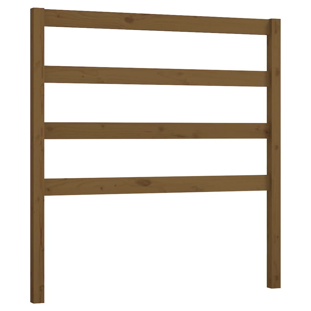 Bed Headboard | Honey brown | Solid pine wood | Standard | Bed Headboard