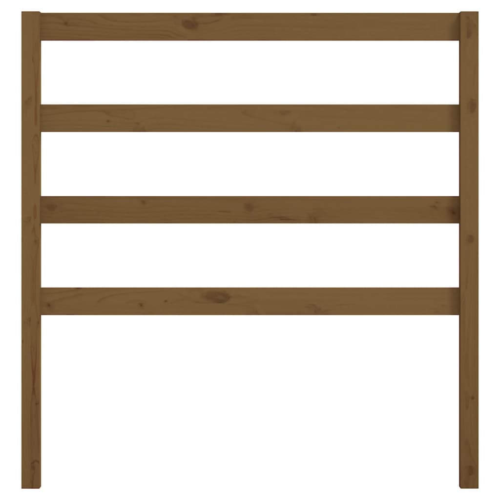 Bed Headboard | Honey brown | Solid pine wood | Standard | Bed Headboard