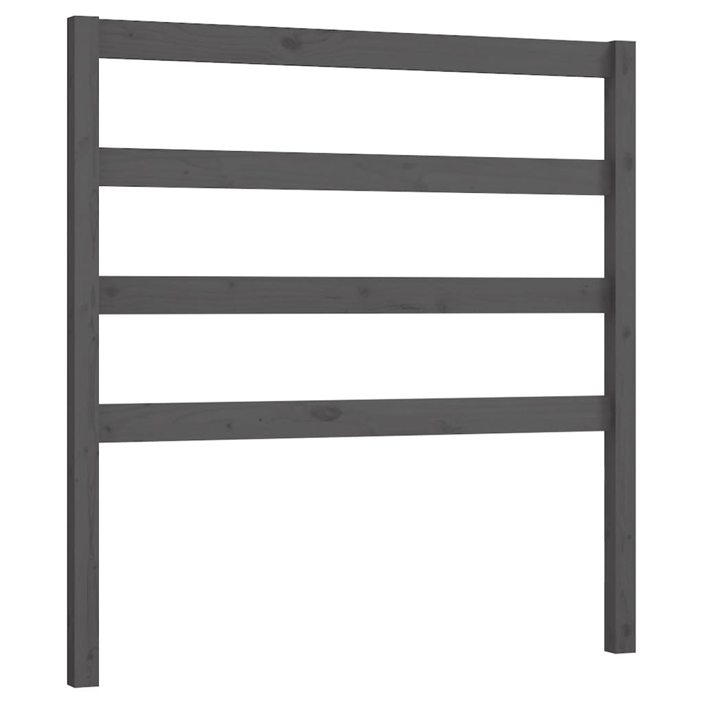 Bed Headboard | Grey | Solid pine wood | Double | Nice Design