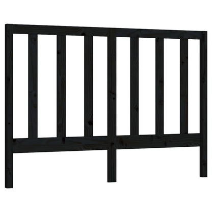 Bed Headboard | Black | Solid Pine Wood | Durable | Bed Headboard
