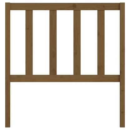 Bed Headboard Honey Brown 96x4x100 cm Solid Wood Pine