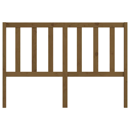 Bed Headboard Honey Brown 146x4x100 cm Solid Wood Pine