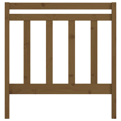 Bed Headboard | Honey brown | Solid pine wood | Standard | Bed Headboard