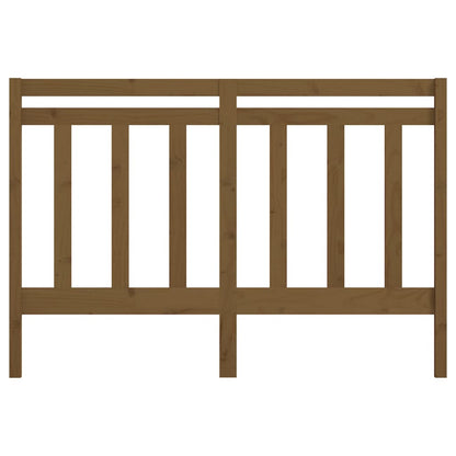 Bed Headboard | Honey brown | Solid Pine Wood | Standard for double bed