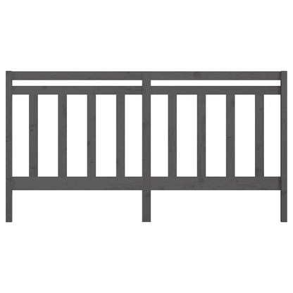 Bed Headboard | Grey | Solid pine wood | Large | Durable | Bed Headboard