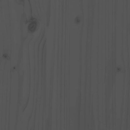 Bed Headboard | Grey | Solid Pine Wood | Medium | Durable | Bed Headboard