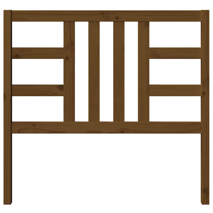 Bed Headboard | Honey brown | Solid pine wood | Medium | Durable