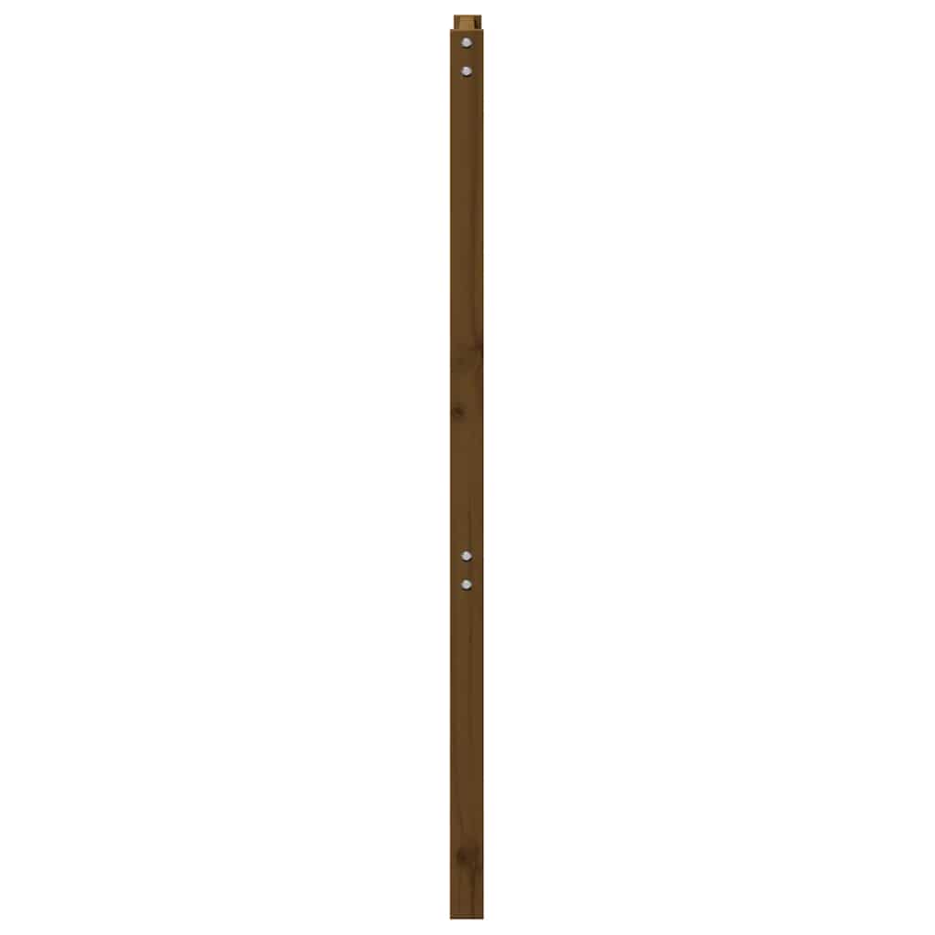 Bed Headboard | Honey brown | Solid pine wood | Medium | Durable