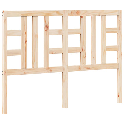 Bed Headboard 141x4x100 cm Solid Wood Pine