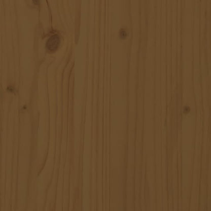 Bed Headboard Honey Brown 80.5x4x100 cm Solid Pine Wood
