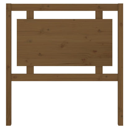 Bed Headboard Honey Brown 95.5x4x100 cm Solid Pine Wood