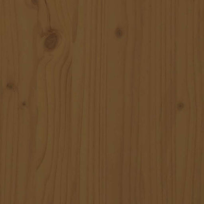 Bed Headboard Honey Brown 155.5x4x100 cm Solid Pine Wood