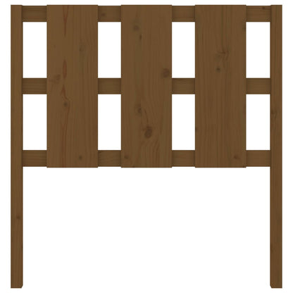 Bed Headboard Honey Brown 105.5x4x100 cm Solid Wood Pine