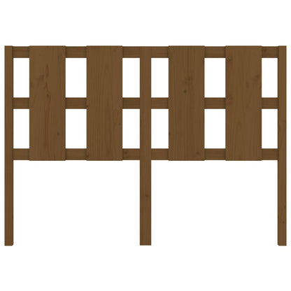 Bed Headboard Honey Brown 145.5x4x100 cm Solid Wood Pine