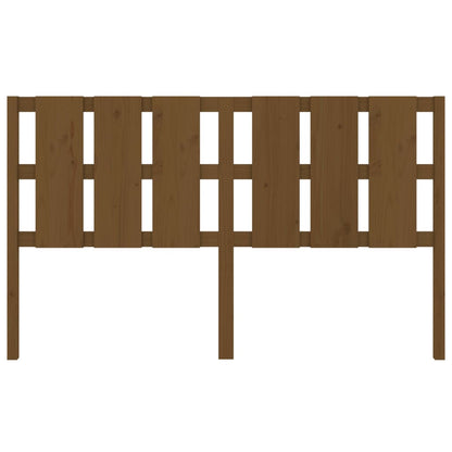 Bed Headboard Honey Brown 185.5x4x100 cm Solid Wood Pine