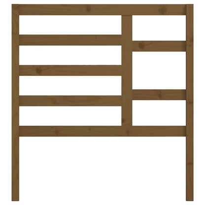 Bed Headboard | Honey brown | Solid pine wood | Single/Double |  Durable