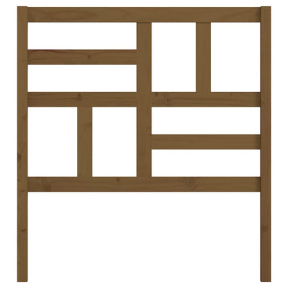 Bed Headboard Honey Brown 96x4x104 cm Solid Wood Pine