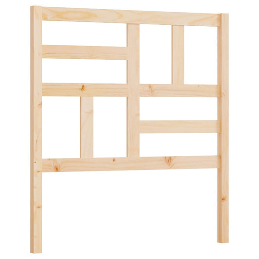 818175 vidaXL Bed Headboard 106x4x104 cm Solid Wood Pine