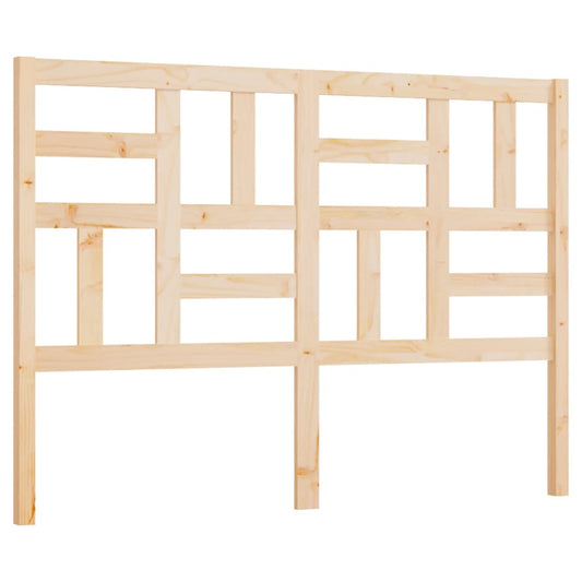 Bed Headboard 141x4x104 cm Solid Wood Pine