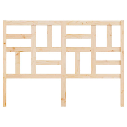 Bed Headboard 141x4x104 cm Solid Wood Pine