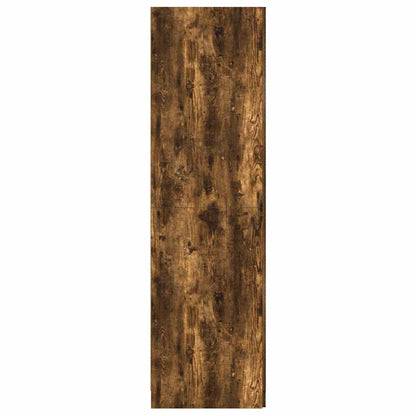 Wardrobe Smoked Oak 80x50x180 cm Engineered Wood