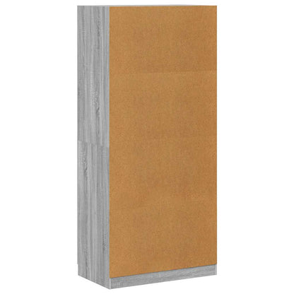 Wardrobe Grey Sonoma 90x50x200 cm Engineered Wood