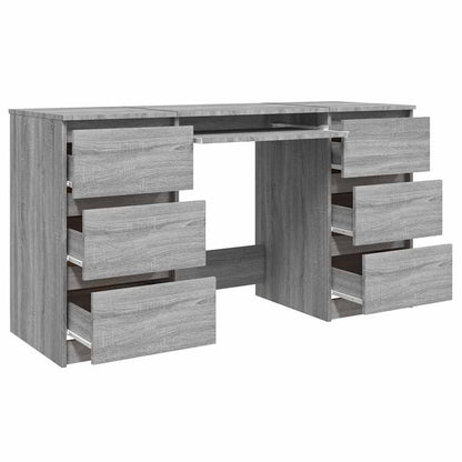 Writing Desk | Grey Sonoma | Engineered Wood | Standard | Writing Desk