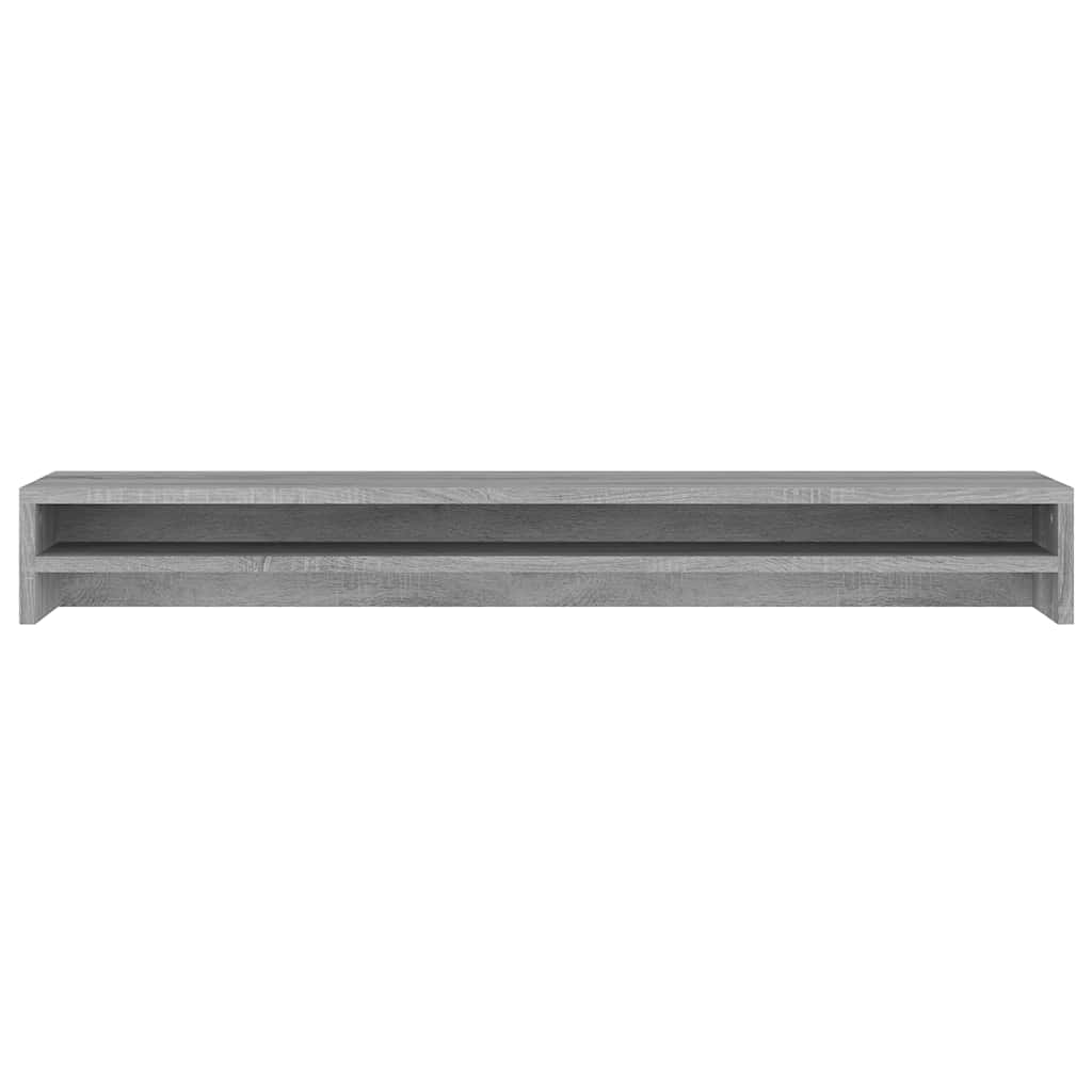 Monitor Stand Grey Sonoma 100x24x13 cm Engineered Wood