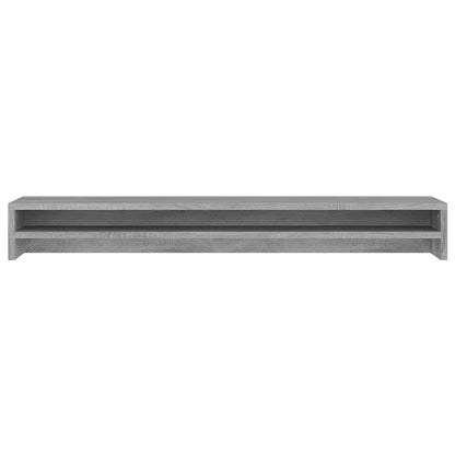 Monitor Stand Grey Sonoma 100x24x13 cm Engineered Wood