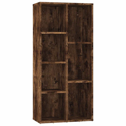 815444 vidaXL Book Cabinet Smoked Oak 50x25x106 cm