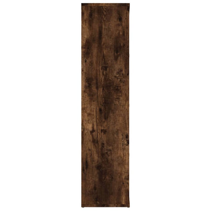 Book Cabinet Smoked Oak 50x25x106 cm