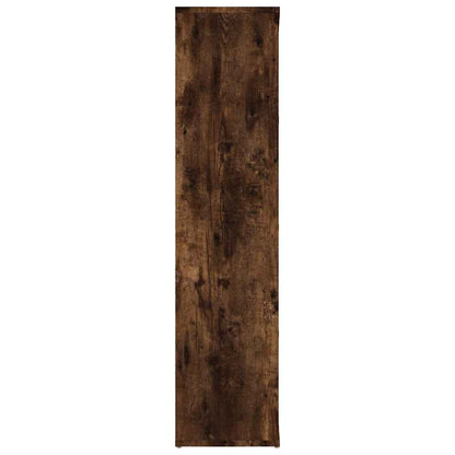 815444 vidaXL Book Cabinet Smoked Oak 50x25x106 cm