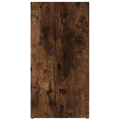 815444 vidaXL Book Cabinet Smoked Oak 50x25x106 cm