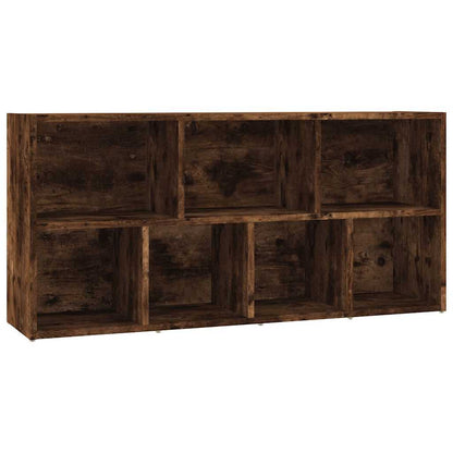 815444 vidaXL Book Cabinet Smoked Oak 50x25x106 cm