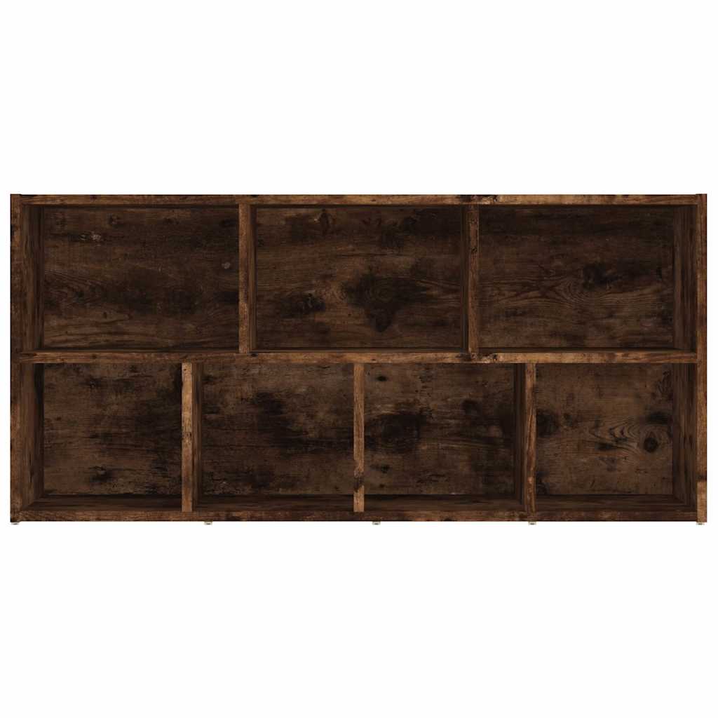 815444 vidaXL Book Cabinet Smoked Oak 50x25x106 cm
