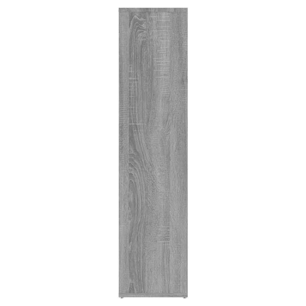 Book Cabinet Grey Sonoma 50x25x106 cm