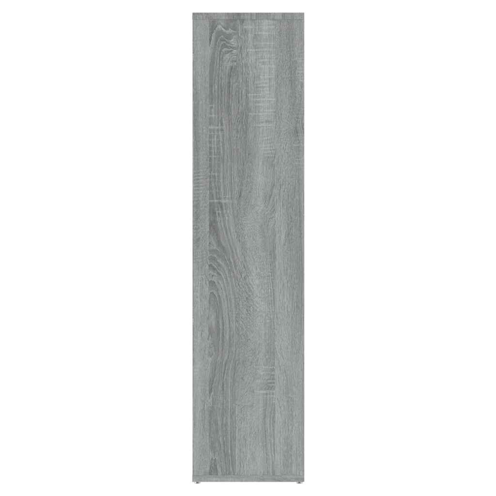 Book Cabinet Grey Sonoma 50x25x106 cm