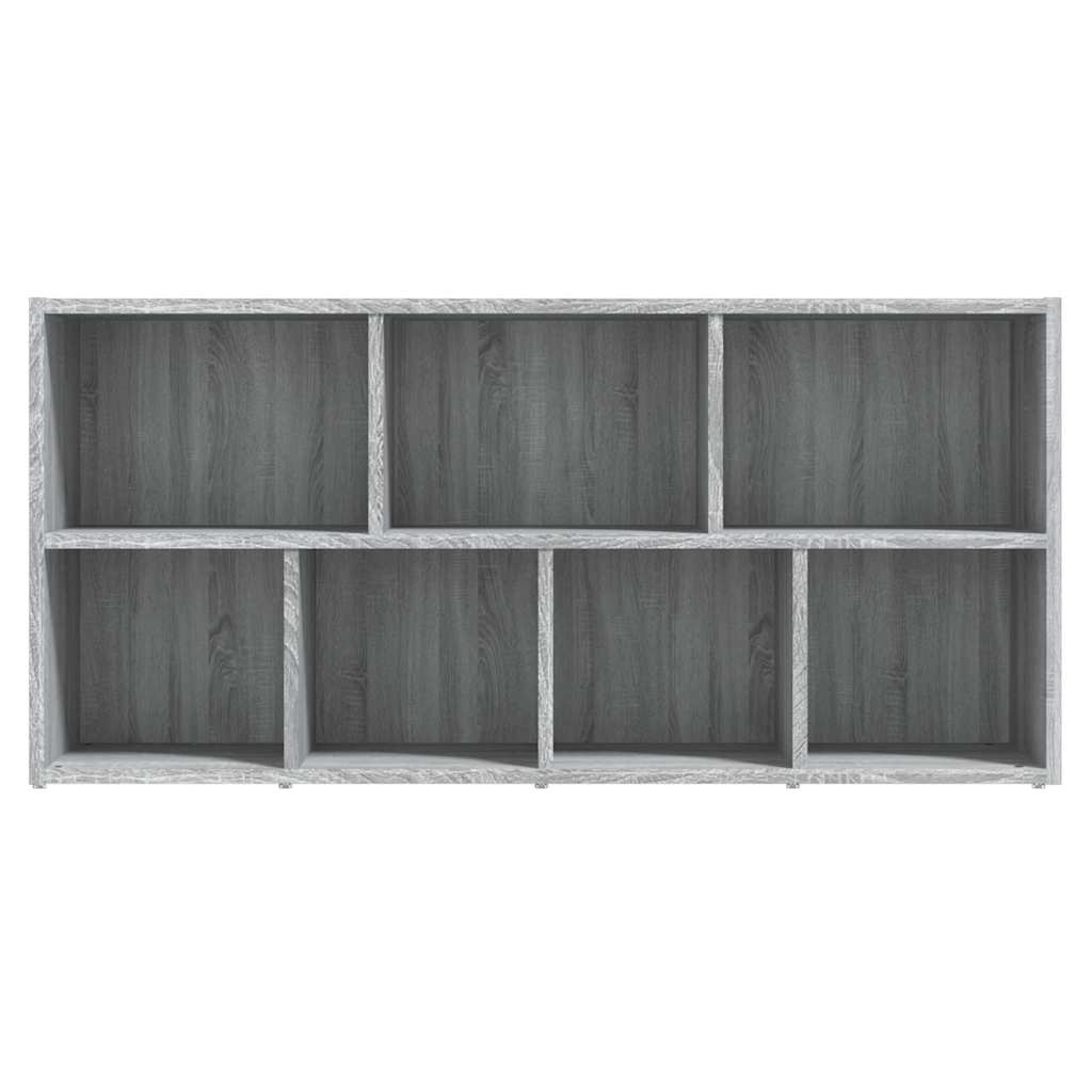 Book Cabinet Grey Sonoma 50x25x106 cm