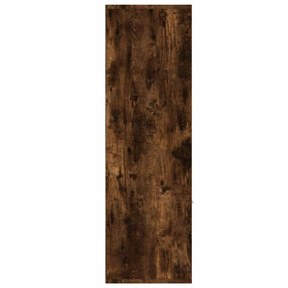 815447 vidaXL Book Cabinet Smoked Oak 98x30x98 cm