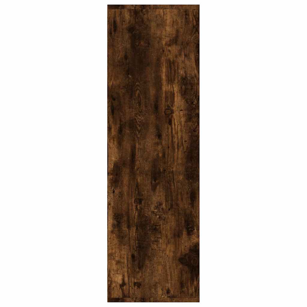 815450 vidaXL Book Cabinet Smoked Oak 98x29x97,5 cm
